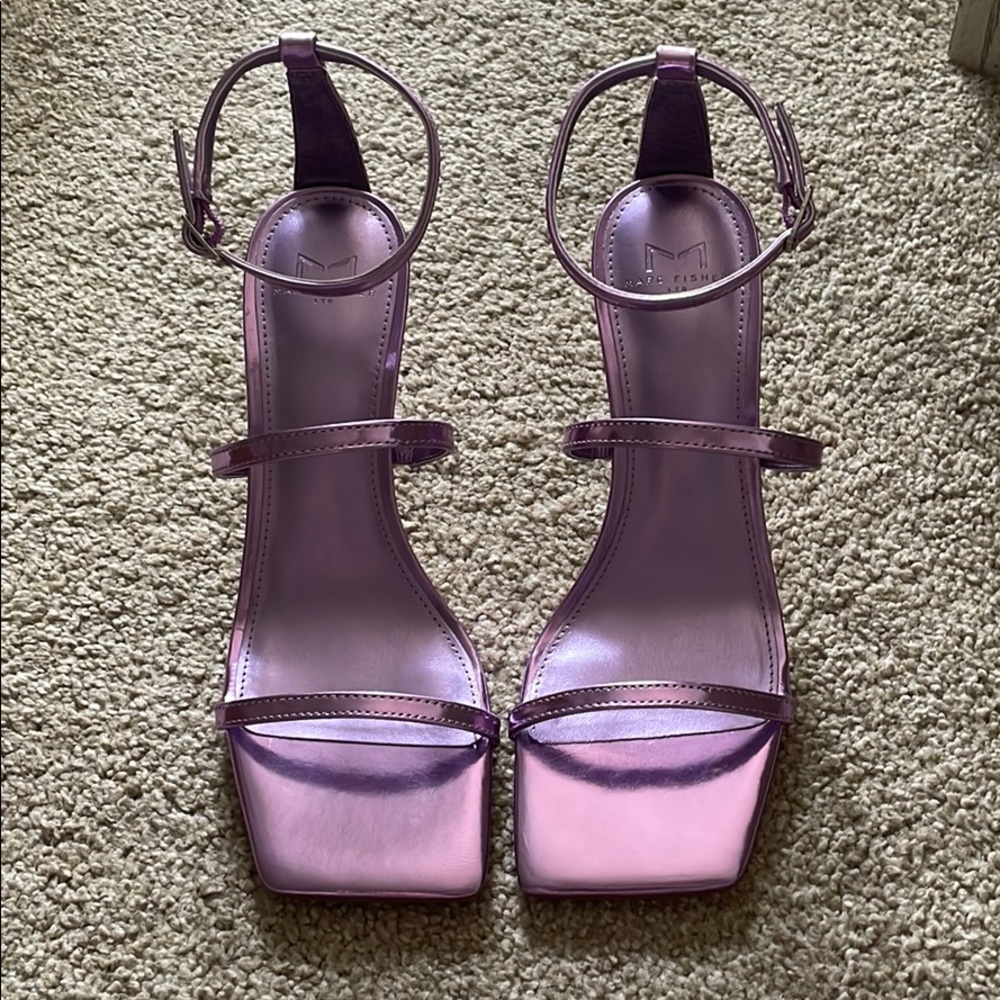 Marc Fisher Purple Dalida Sandals